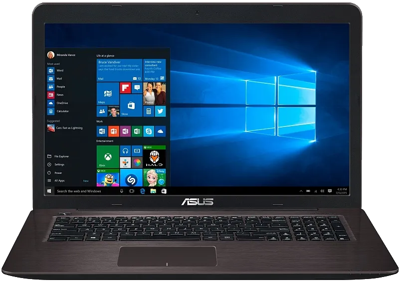 Ремонт цепи питания Asus X756UV