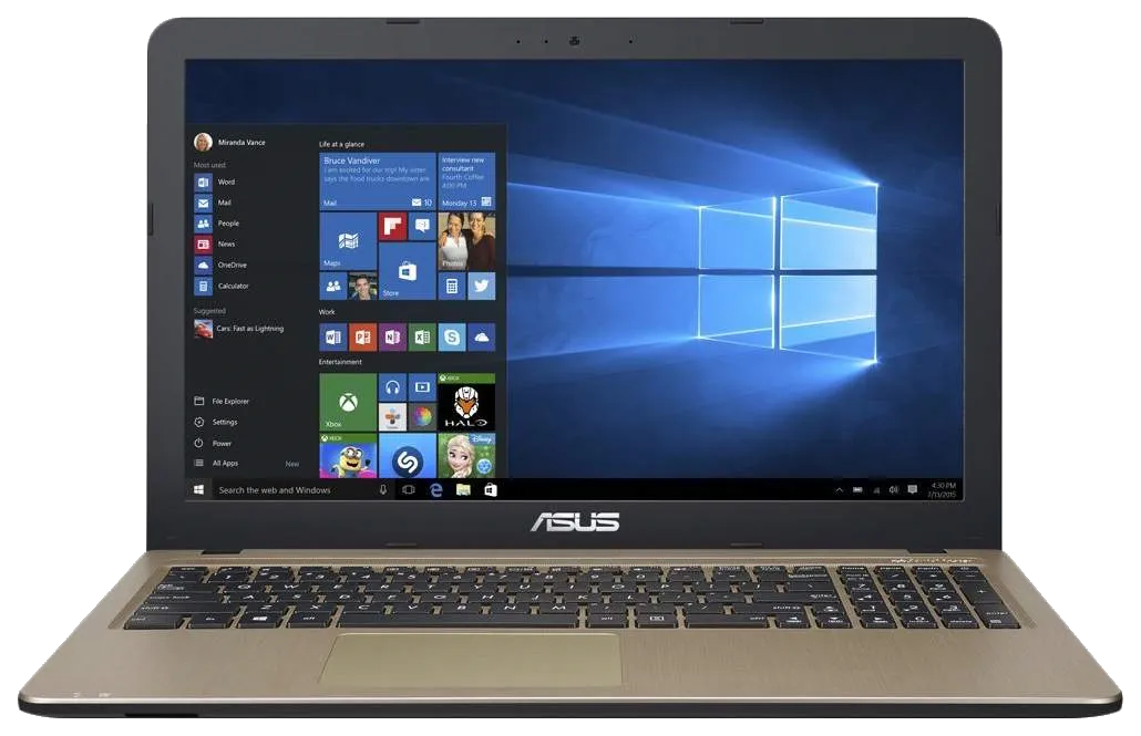 Ремонт цепи питания Asus F540BA