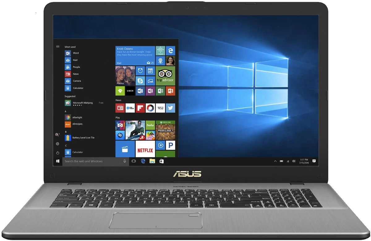Ремонт цепи питания Asus 17 N705UF